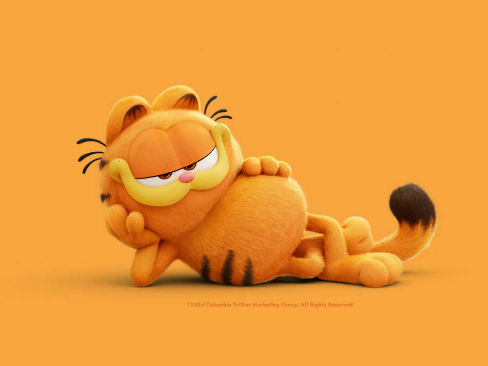 Garfield, le plus célèbre des chats roux