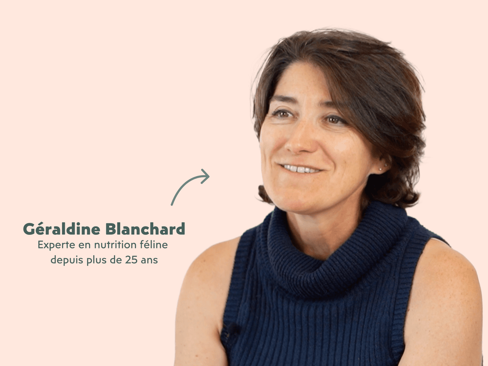 Dr Vétérinaire Géraldine Blanchard, experte en nutrition féline depuis plus de 25 ans