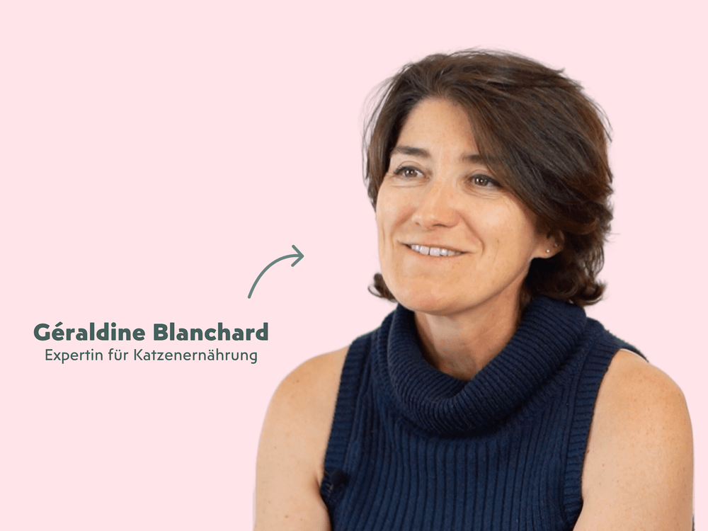 Tierärztin Dr. Géraldine Blanchard, seit über 25 Jahren Expertin für Katzenernährung
