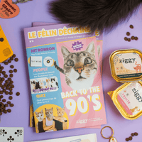 Couverture du Magazine le Félin Déchaîné de la marque pour chat Ziggy, édition n°8