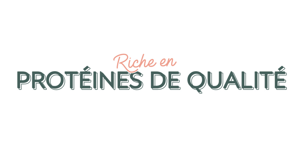 riche en protéines de qualité