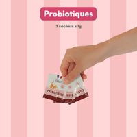 Composition du coffret chat senior : probiotiques