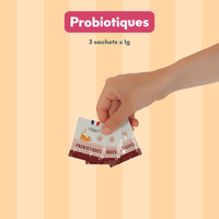 Composition du coffret découverte pour chat adulte stérilisé Ziggy comprenant des croquettes et pâtées pour chat adulte stérilisé ainsi que des probiotiques pour chat