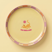 Assiette pour chat Ziggy de la gamme Cat Vibes Only