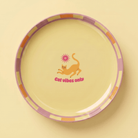 Assiette pour chat Ziggy de la gamme Cat Vibes Only