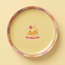 Assiette pour chat Ziggy de la gamme Cat Vibes Only