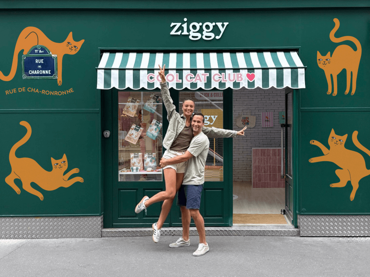 Devanture de la boutique Ziggy à Paris