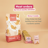 Contenu du Kit d'essai chaton