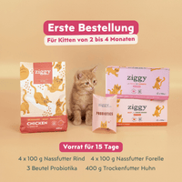 Contenu du Kit d'essai chaton