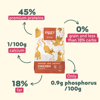 Spécificités des croquettes pour chaton Ziggy