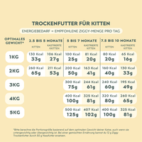 Quantité de croquettes donner à son chaton de 2 à 10 mois