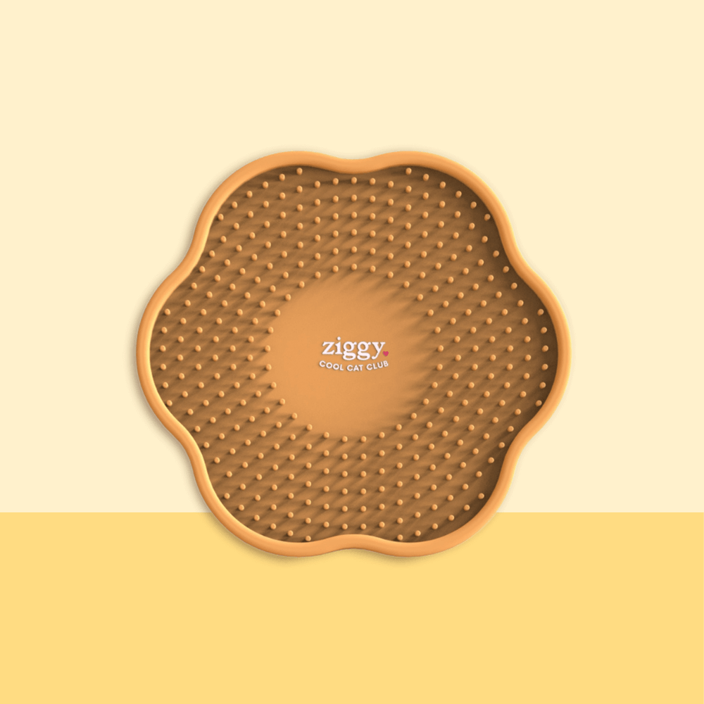 Tapis de léchage anti-glouton pour chat Ziggy