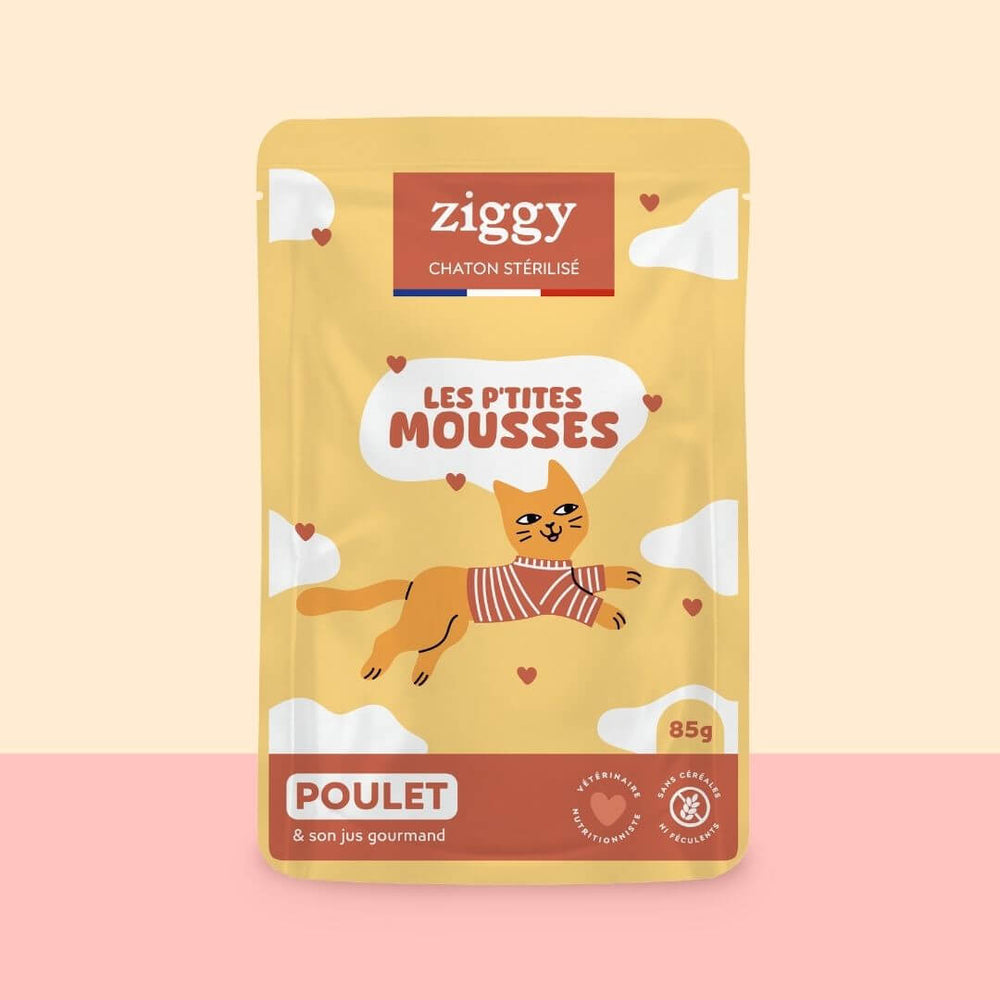Grain-Free Sterilised Kitten Mousse - Chicken
