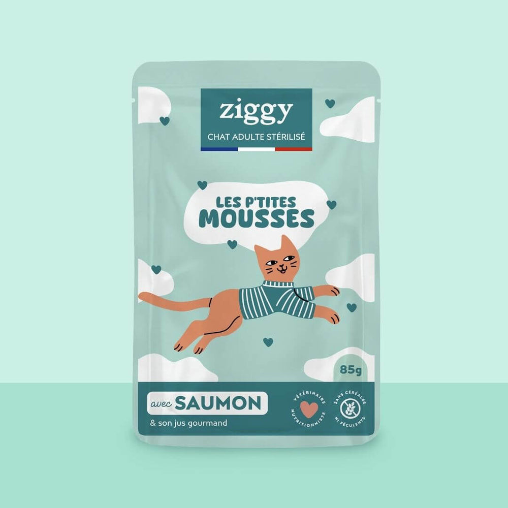 Grain-Free Sterilized Cat Mousse - Salmon