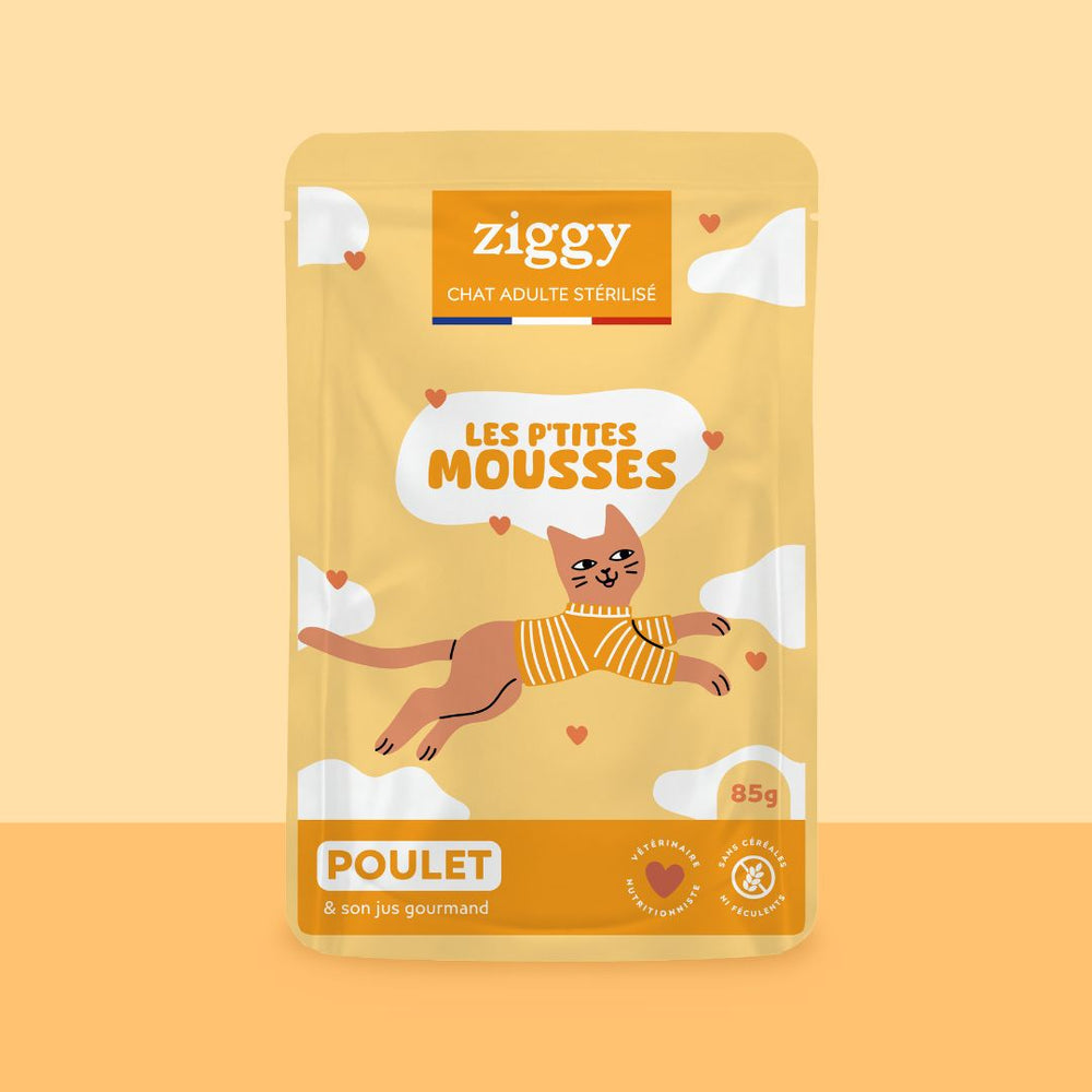Grain-Free Sterilized Cat Mousse - Chicken