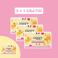 Ziggy Pastete Festtagsedition, Nahaufnahme des Etiketts mit Zutatenliste
