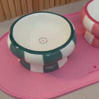 Vidéo de présentation des gamelles pour chat et tapis de gamelle pour chat Ziggy