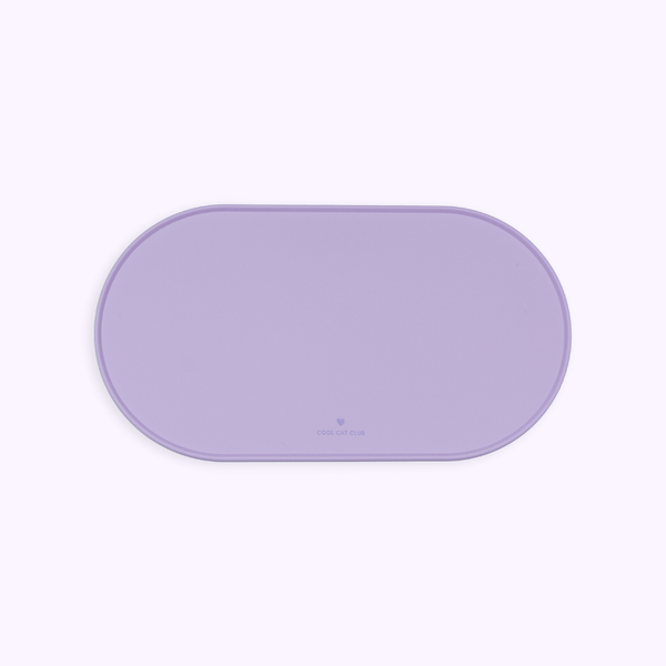 Tapis de gamelle pour chat vert de la marque Ziggy