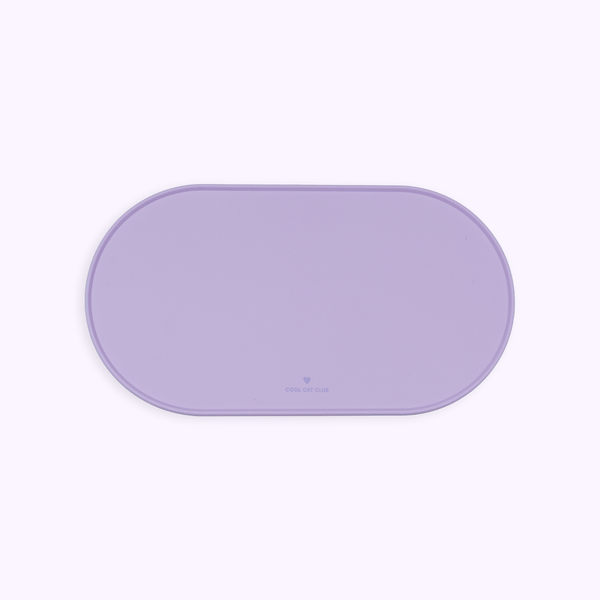 Tapis de gamelle pour chat vert de la marque Ziggy