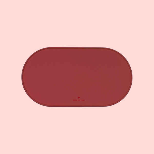 Tapis de gamelle pour chat vert de la marque Ziggy