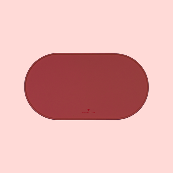 Tapis de gamelle pour chat vert de la marque Ziggy