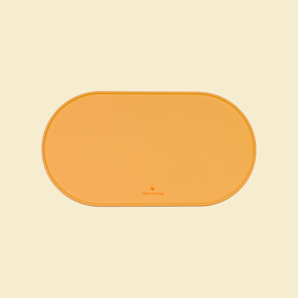 Tapis de gamelle pour chat vert de la marque Ziggy